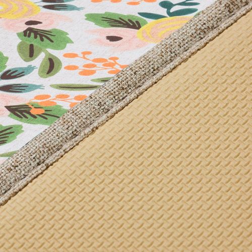  MR FANTASY Floral Kitchen Rugs Modern Anti-Fatigue Standing Chef Kitchen Mat Runner Non Skid Washable Bath Rug Laundry Mat 18x47