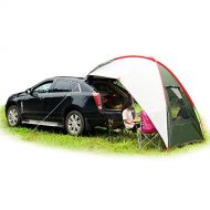 MR. STRONG Car Tail Tent Awning Sun Shelter Trailer Tent Carport Tent Portable Tent Waterproof Auto Canopy Camper Trailer Tent Outdoor Equipment Camping Car Tent for Beach, SUV, MPV, Hatchbac