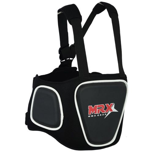  MRX Boxing & Fitness MRX Belly Pad Protector Body Armour Abdominal Guards MMA Boxing UFC Black Guard