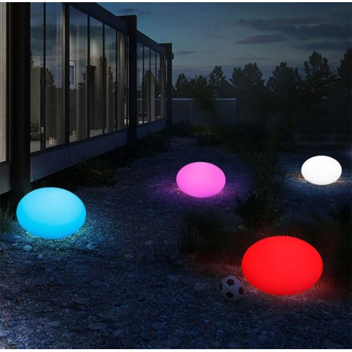  MRXUE Led Mood Light with Remote Control, Rechargeable Waterproof Kids Night Light Have 16 Dimmable Colors & 4 Modes, Outdoor/Indoor Decorative Light,D32xH20cm