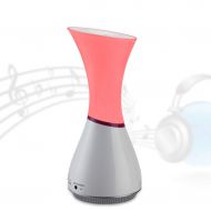 MRXUE Music Table Lamp Colorful Speaker LED Night Light with TF Card Slot Dimmable Musical Mood Lights Atmosphere Lighting Support AUX