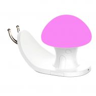 MRXUE Night Light with Mobile Phone Stand Creative Silicone LED Table Lamp Touch Control 3 Lighting Mode Timing Function USB Rechargeable Mood Lights for Baby Kids Bedroom