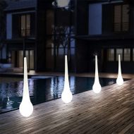 MRXUE Led Mood Light with Remote Control, Rechargeable Waterproof Kids Night Light Have 16 Dimmable Colors & 4 Modes, Outdoor/Indoor Decorative Light,2828H115cm