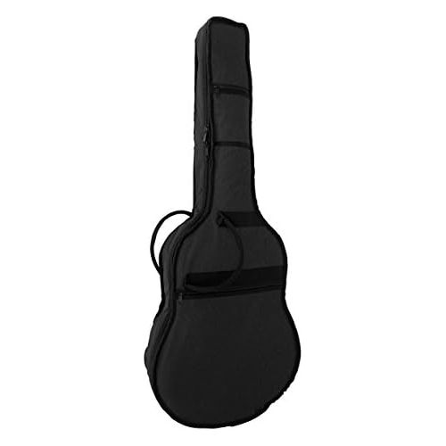  [아마존베스트]MSA 4/4 Guitar with Pickup - Concert Guitar in Set - Classic - Black - with 4 Band EQ - Bag - Band - Strings - 3x Picks - Tuner ET33B - CK111