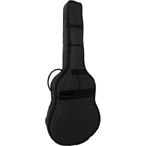  [아마존베스트]MSA 4/4 Guitar with Pickup - Concert Guitar in Set - Classic - Black - with 4 Band EQ - Bag - Band - Strings - 3x Picks - Tuner ET33B - CK111