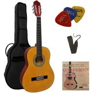 [아마존베스트]MSA Childrens 1/2GuitarClassical GuitarNaturalLinden WoodBag BandStringsGuitarClassic 3XPIKJ3