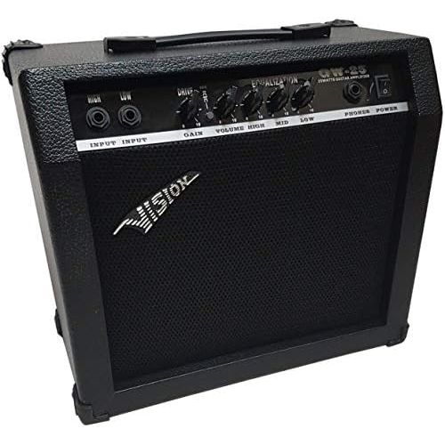  [아마존베스트]MSA Heavy Metal Set: Electric Guitar Heavy Black  Amplifier 45 Watt  Bag  Band  3x PIK  Tuner  Electric Guitar  2x Humbucker