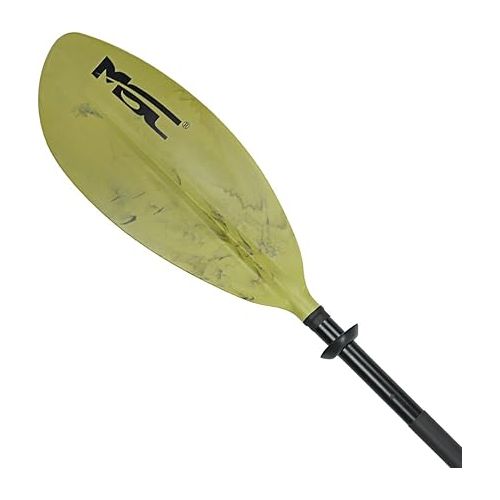  MSC Kayak Paddle,Color Available Black,Yellow,White,Olive,Blue,Orange,Teal