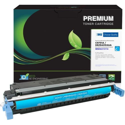  MSE MSE02213114 Remanufactured Toner Cartridge for HP 645A Cyan