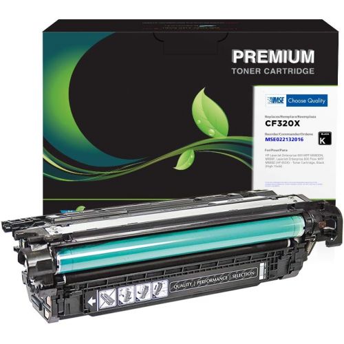  MSE Model MSE022132314 Toner Cartridge; Replacement for HP CF321A (HP 653A) OEM Cartridges; 16500 Pages Lifespan; Magenta