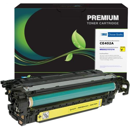  MSE MSE022151214 Remanufactured Toner Cartridge for HP 507A Yellow