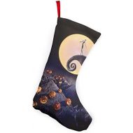 MSGUIDE Christmas Stocking 2 Pack, 10 Inch The Nightmare Before Christmas Stockings Fireplace Hanging Stockings for Family Christmas Decoration Holiday Season Xmas Party Decor