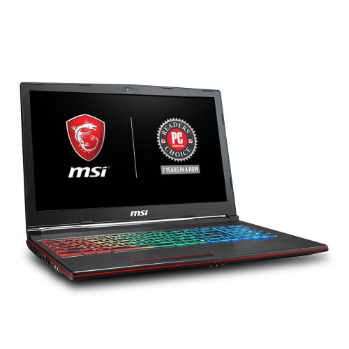  MSI GP63 Leopard-077 15.6 Performance Gaming Laptop i7-8750H (6 cores), NVIDIA GeForce GTX 1060 6G, 256GB SSD + 1TB HDD, 16GB RAM, WIN 10, VR READY, RGB KB, GP63LEOPARD077