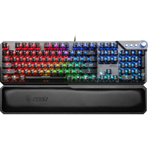  MSI Vigor GK71 Sonic Backlit Mechanical Keyboard (MSI Sonic Red Switches)