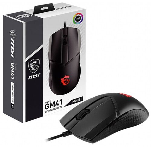  MSI Clutch GM41 V2 Lightweight Gaming Mouse