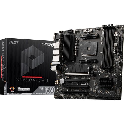  MSI PRO B550M-VC WIFI AM4 M-ATX Motherboard