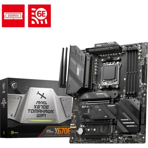  MSI MAG X670E TOMAHAWK WIFI AM5 ATX Motherboard