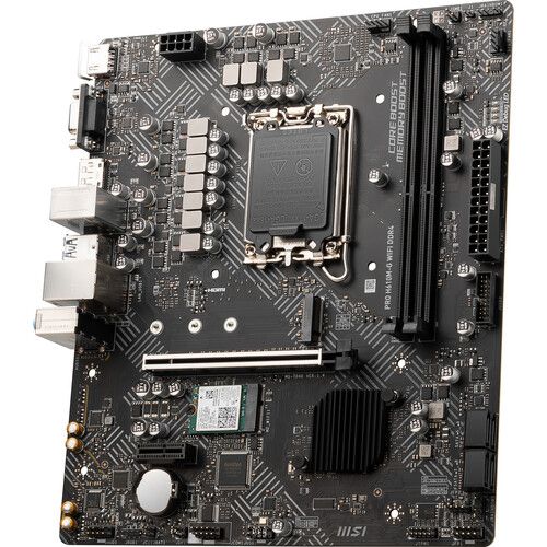  MSI PRO H610M-G WIFI DDR4 LGA 1700 Mini-ATX Motherboard