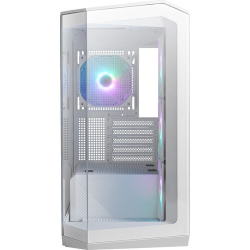  MSI MAG PANO M100R PZ Mid-Tower Computer Case (White)