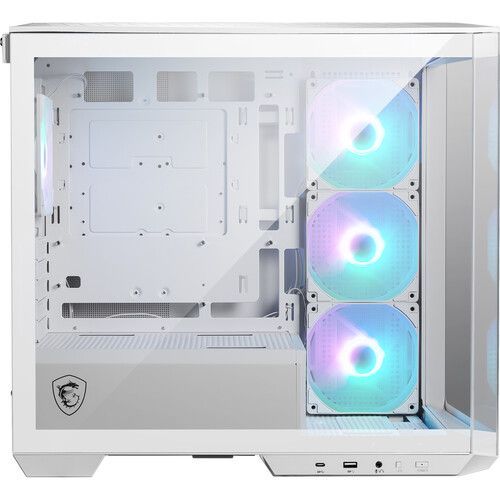  MSI MAG PANO M100R PZ Mid-Tower Computer Case (White)