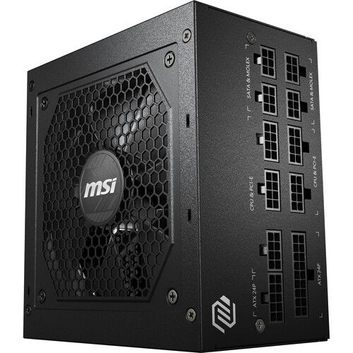  MSI MAG A650GL 650W 80 Plus Modular Power Supply