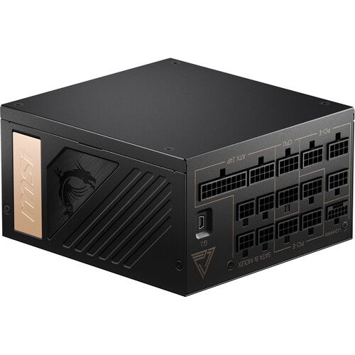  MSI 1300W MEG Ai1300 PCIE5 ATX 3.0 Power Supply