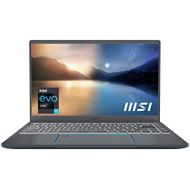 MSI Prestige 14 Evo Professional Laptop: 14 FHD Ultra Thin Bezel Display, Intel Core i7 1185G7, Intel Iris Xe, 16GB RAM, 512GB NVMe SSD, Thunderbolt 4, Win10 Home, Intel Evo, Carbo