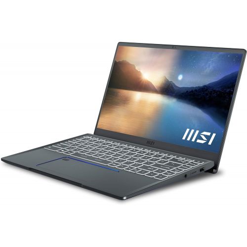  MSI Prestige 14 Evo Professional Laptop: 14 FHD Ultra Thin Bezel Display, Intel Core i7 1185G7, Intel Iris Xe, 16GB RAM, 512GB NVMe SSD, Thunderbolt 4, Win10 Home, Intel Evo, Carbo