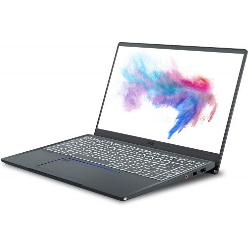  MSI Prestige 14 A10SC 229 14 UHD 4K Ultra Thin and Light Professional Laptop Intel Core i7 10510U GTX1650 MAX Q 16GB DDR4 512GB NVMe SSD Win10Pro TB3, Carbon Grey