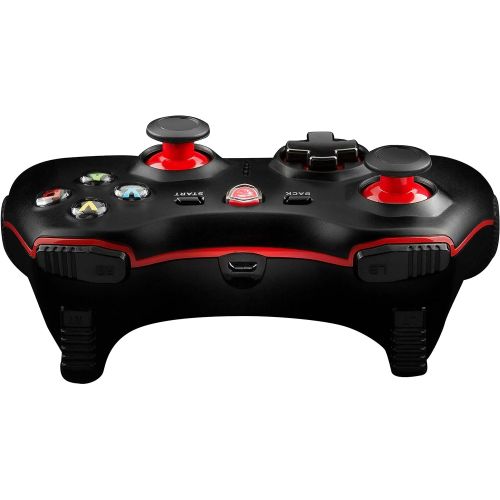  [아마존베스트]MSI Force GC30 Wireless/Wired Game Controller with Changeable D Pads USB 2 m Cable Supports PC PS3 Android