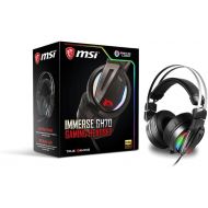 MSI Gaming Headset with Microphone, Enhanced Virtual 7.1 Surround Sound, Intelligent Vibration System (DS 502)