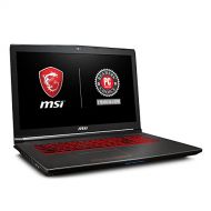 MSI GV72 8RE-007 17.3 Thin and Light Gaming Laptop GTX 1060 3G i7-8750H (6 Cores) 16GB 256GB SSD + 1TB Windows 10, VR Ready, Windows 10 64 bit