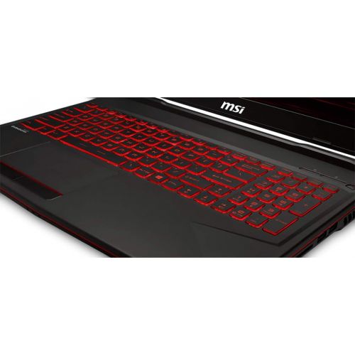  MSI GL63 Gaming Laptop PC 256GB SSD +1TB HDD - 6 Core i7-8750H - 8GB DDR4 RAM - Geforce GTX1050ti - 120hz 15.6 IPS LCD (Black - Red Backlight)