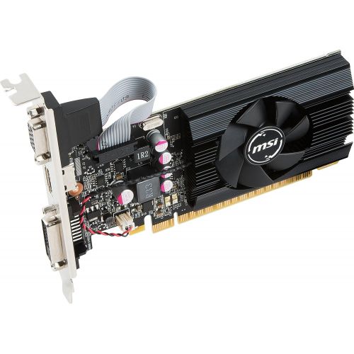  MSI Gaming GeForce GT 710 2GB GDRR3 64-bit HDCP Support DirectX 12 OpenGL 4.5 Single Fan Low Profile Graphics Card (GT 710 2GD3 LP)
