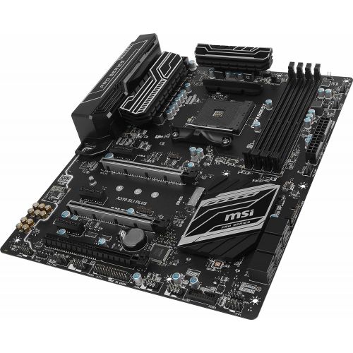  MSI Gaming AMD Ryzen X370 DDR4 VR Ready HDMI USB 3 SLI CFX ATX Motherboard (X370 GAMING PRO CARBON)
