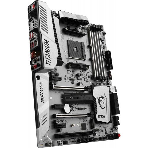  MSI Gaming AMD Ryzen X370 DDR4 VR Ready HDMI USB 3 SLI CFX ATX Motherboard (X370 GAMING PRO CARBON)