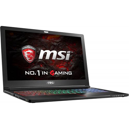  MSI VR Ready GS63VR Stealth Pro 4K-021 15.6 4K Display Slim and Light Gaming Laptop GTX 1060 i7-6700HQ 16GB 512GB M.2 SATA + 1TB Windows 10