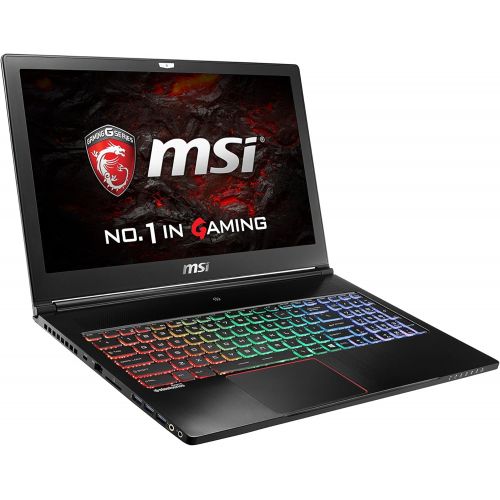  MSI VR Ready GS63VR Stealth Pro 4K-021 15.6 4K Display Slim and Light Gaming Laptop GTX 1060 i7-6700HQ 16GB 512GB M.2 SATA + 1TB Windows 10