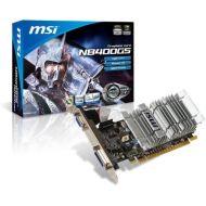MSI GeForce 8400 GS 1 GB 64-bit DDR3 PCI Express 2.0 x16 HDCP Ready Low Profile Video Card N8400GS-D1GD3HLP