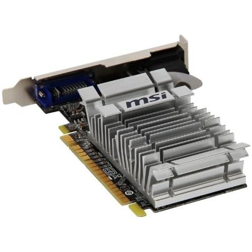  MSI GeForce 8400 GS 1 GB 64-bit DDR3 PCI Express 2.0 x16 HDCP Ready Low Profile Video Card N8400GS-D1GD3HLP