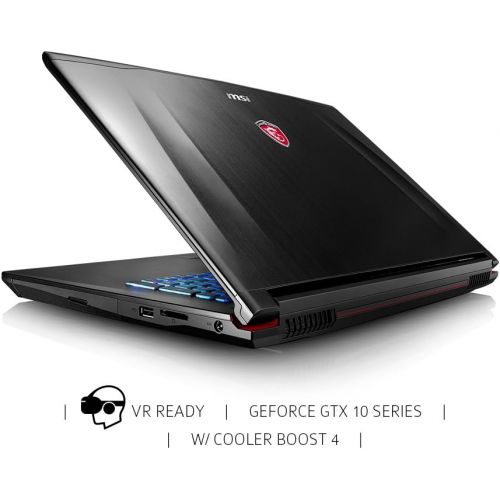  MSI GE63 Raider-008 15.6 120Hz 3ms Extreme Gaming Laptop i7-7700HQ GTX 1050 4G 16GB 1TB SSD Windows 10