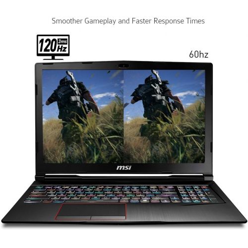  MSI GE63 Raider-008 15.6 120Hz 3ms Extreme Gaming Laptop i7-7700HQ GTX 1050 4G 16GB 1TB SSD Windows 10
