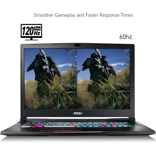  MSI GE63 Raider-008 15.6 120Hz 3ms Extreme Gaming Laptop i7-7700HQ GTX 1050 4G 16GB 1TB SSD Windows 10