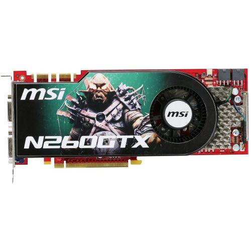  MSI N260GTX-T2D896-OCv4 GeForce GTX 260 896MB 448-bit DDR3 PCI Express 2.0 x16 HDCP Ready SLI Supported Video Card - Retail