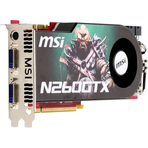  MSI N260GTX-T2D896-OCv4 GeForce GTX 260 896MB 448-bit DDR3 PCI Express 2.0 x16 HDCP Ready SLI Supported Video Card - Retail