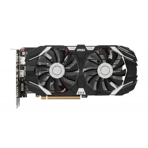  MSI GAMING GeForce GTX 1060 6GB GDRR5 192-bit HDCP Support DirectX 12 Dual Fan VR Ready OC Graphics Card (GTX 1060 6GT OC)