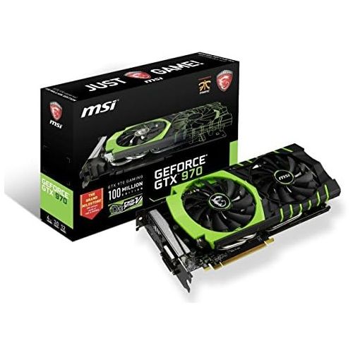  MSI Limited Gaming Edition GeForce GTX 970 4GB OC DirectX 12 VR Ready (GTX 970 Gaming 100ME)