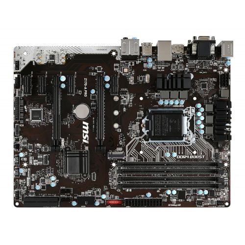  MSI Pro Solution Intel Z170A LGA 1151 DDR4 USB 3.1 ATX Motherboard (Z170-A Pro)