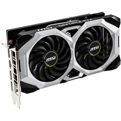  MSI GAMING GeForce RTX 2060 6GB GDRR6 192-bit HDMI/DP Ray Tracing Turing Architecture VR Ready Graphics Card (RTX 2060 VENTUS 6G OC)