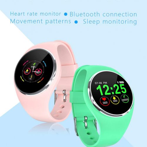  MSOO Smart Wristband Blood Pressure Heart Rate Monitor Bluetooth Fitness Watch (Green)